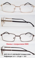 0472 52-17-140 RALPH Готовые очки 